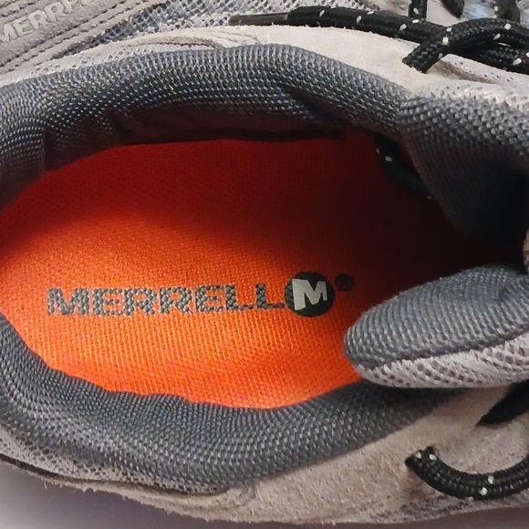 Merrell Women's Size 9 Performance Outdoor Shoes Wild Dove / Periwinkle Lace Up - Picture 10 of 11